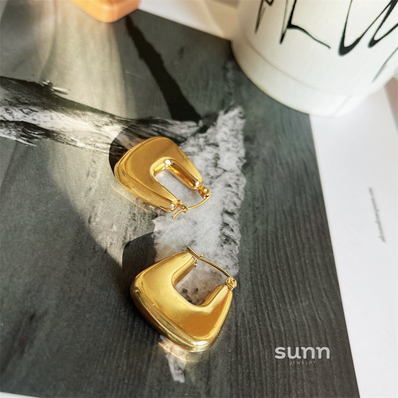Joyanna Titanium Statement Earrings [Y4B4KMSW]