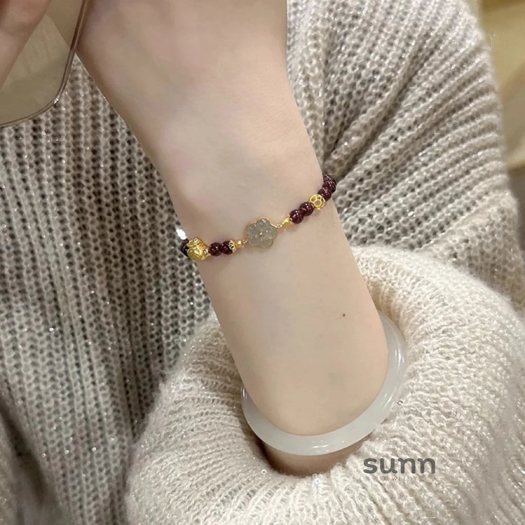 Judith Peach Blossom Bracelet