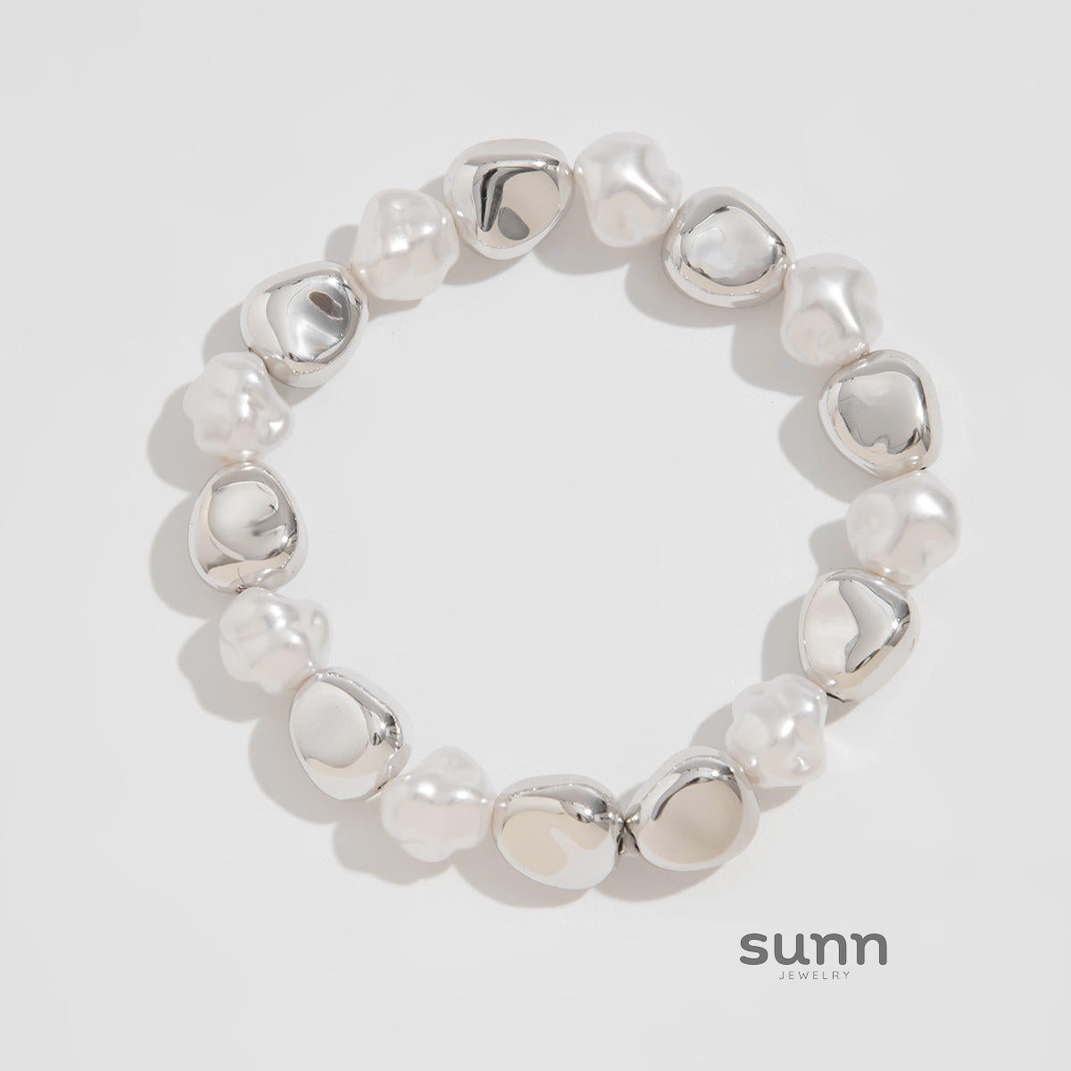 Juliana Asymmetric Pearl Jewelry [IY3MPSW1]