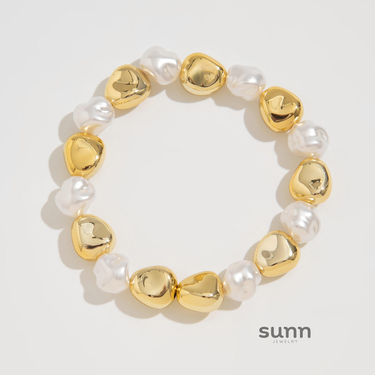 Juliana Asymmetric Pearl Jewelry [0MII02AM]