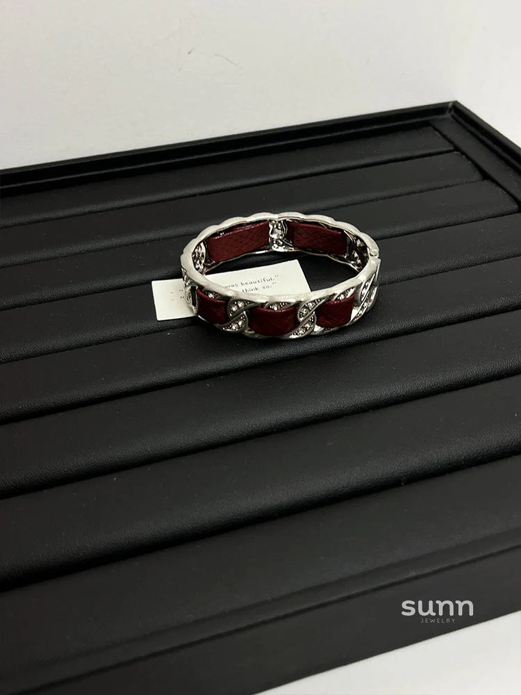 Julieanna Braided Cross Bracelet
