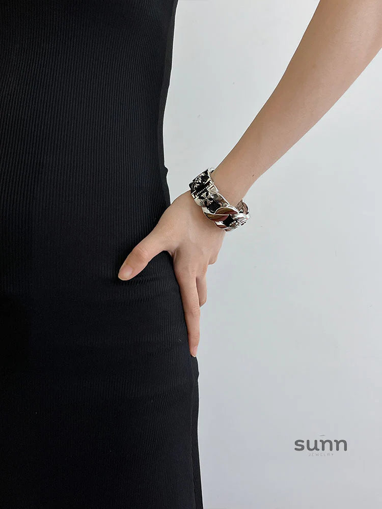 Julieanna Braided Cross Bracelet