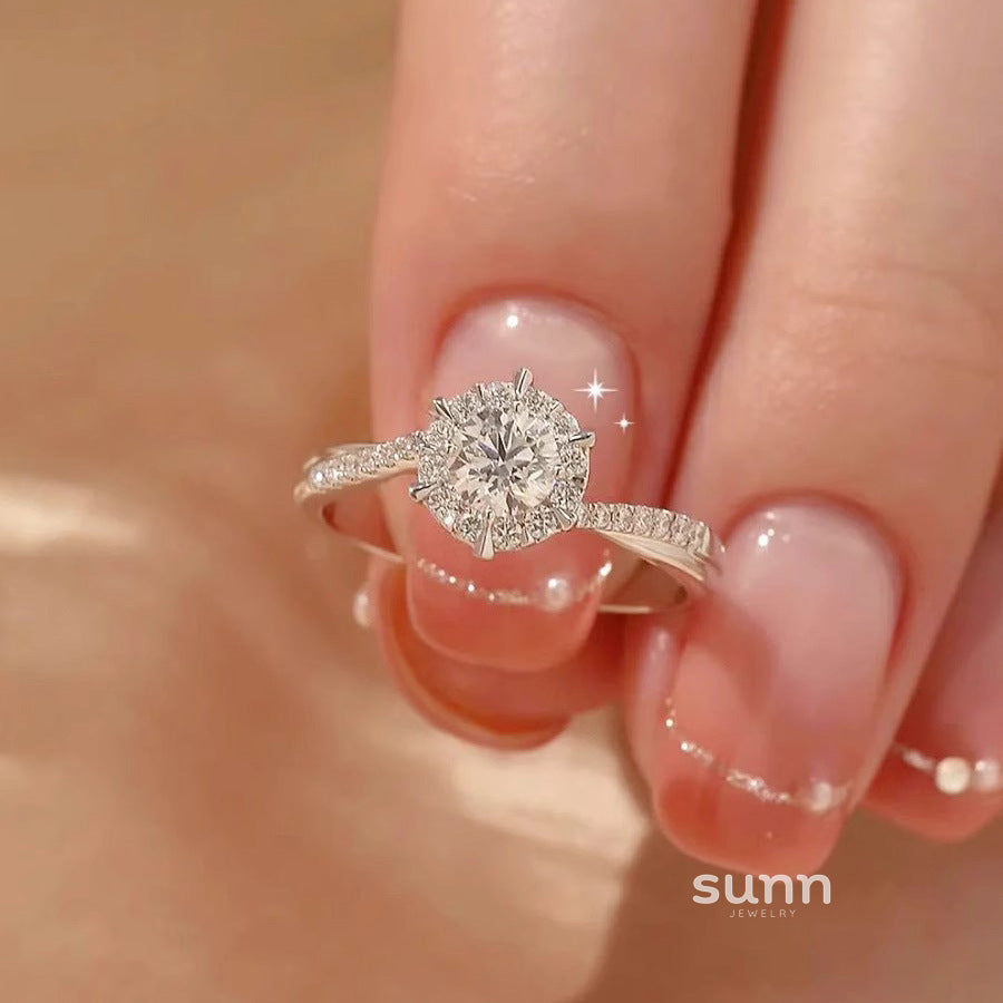 Julienne Star Twisted Ring [42SLB14W]