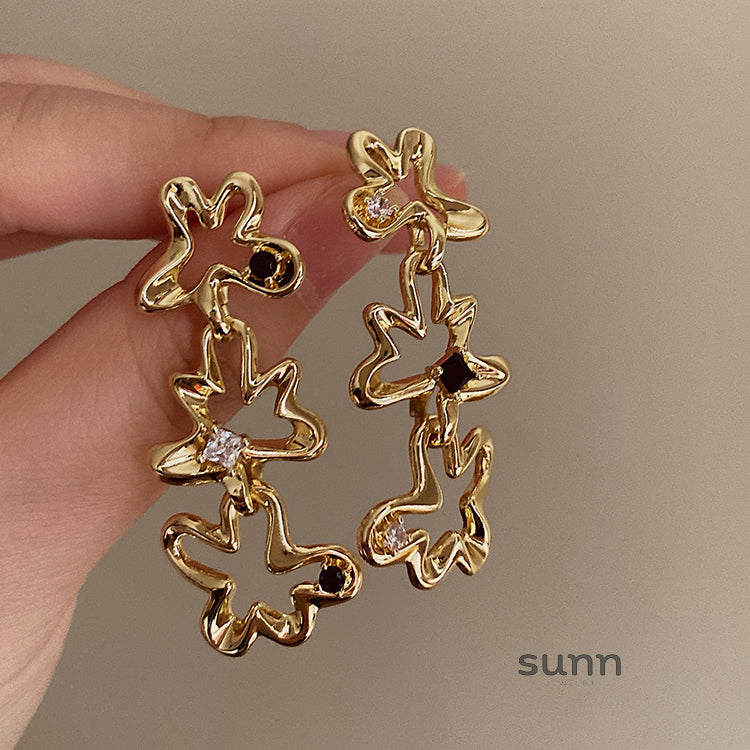 Juliet Statement Bloom Earrings [S4YPZJCS]