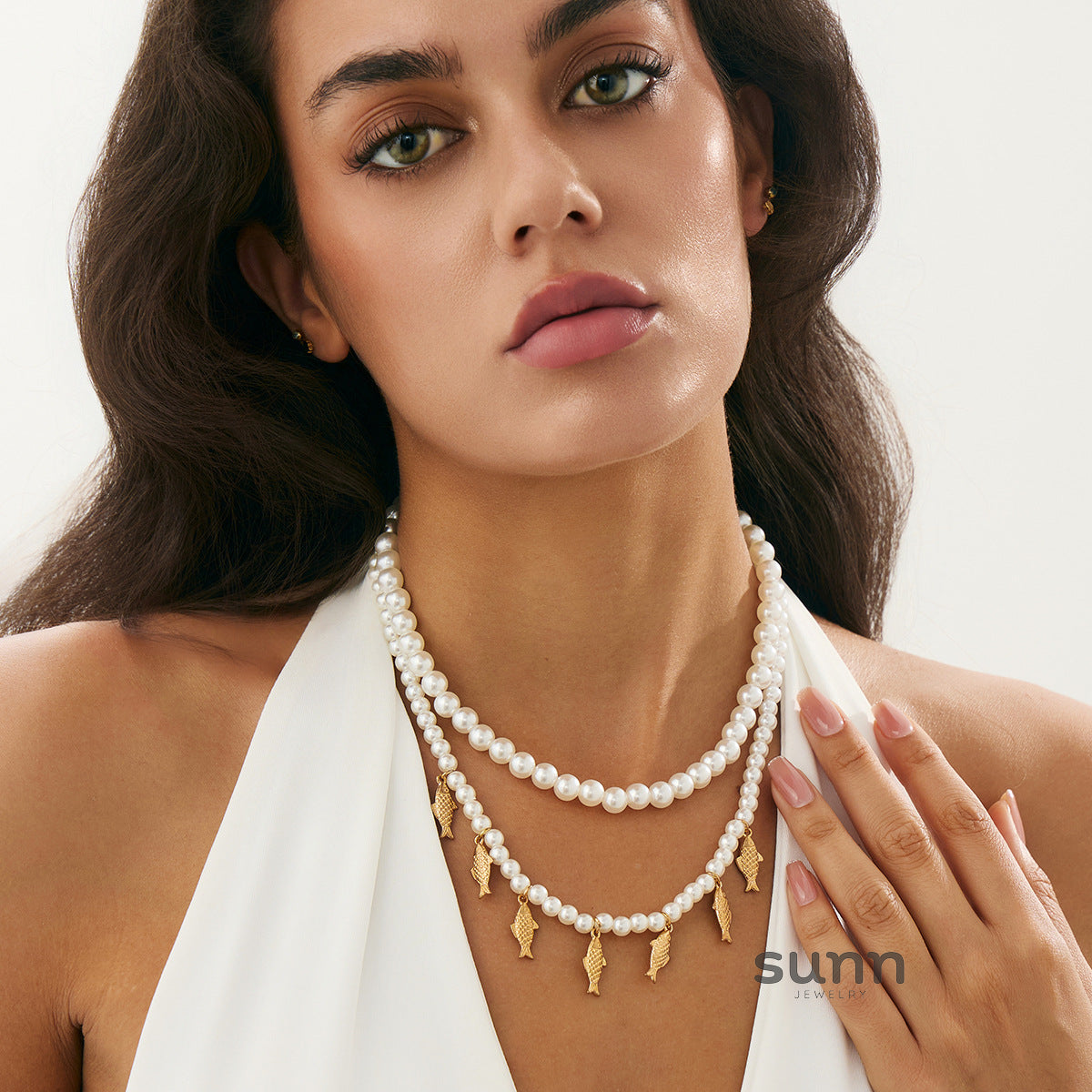 Kaci Coastal Charm Necklace [DRFNFTDF]