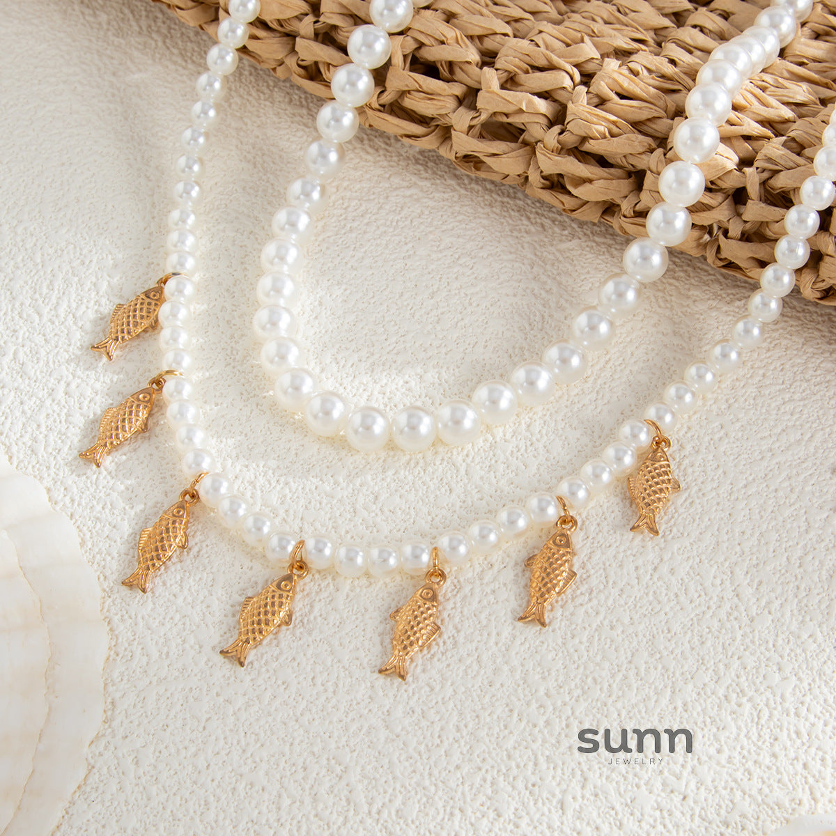 Kaci Coastal Charm Necklace [RIY7E5ER]