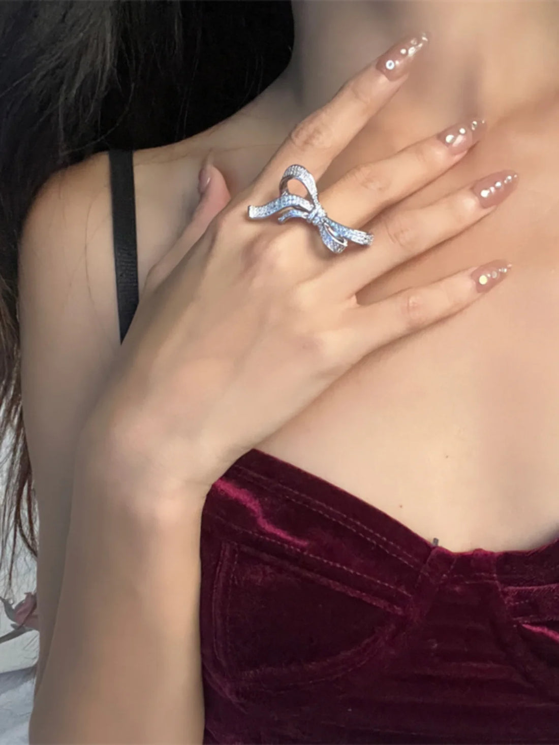 Kadiatou Dainty Bow Ring