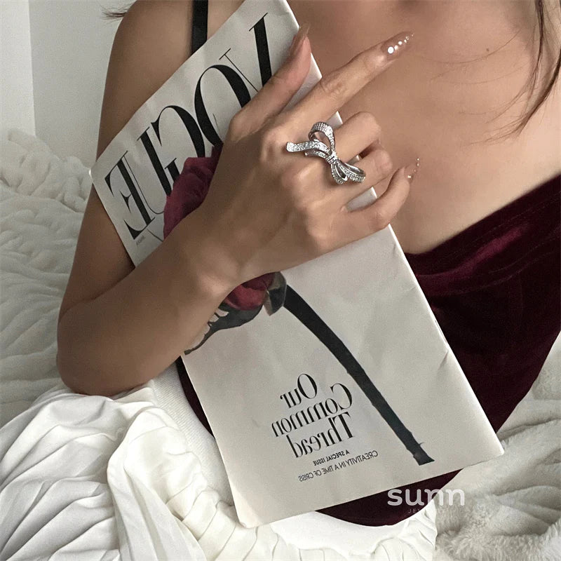 Kadiatou Dainty Bow Ring
