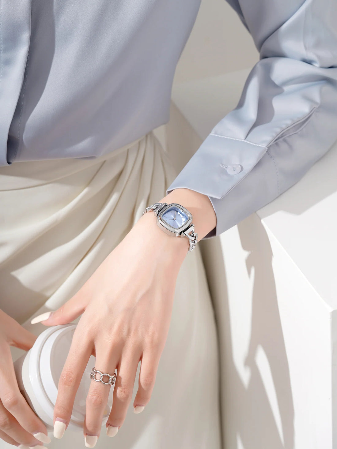Kaelyn Square Bracelet Watch