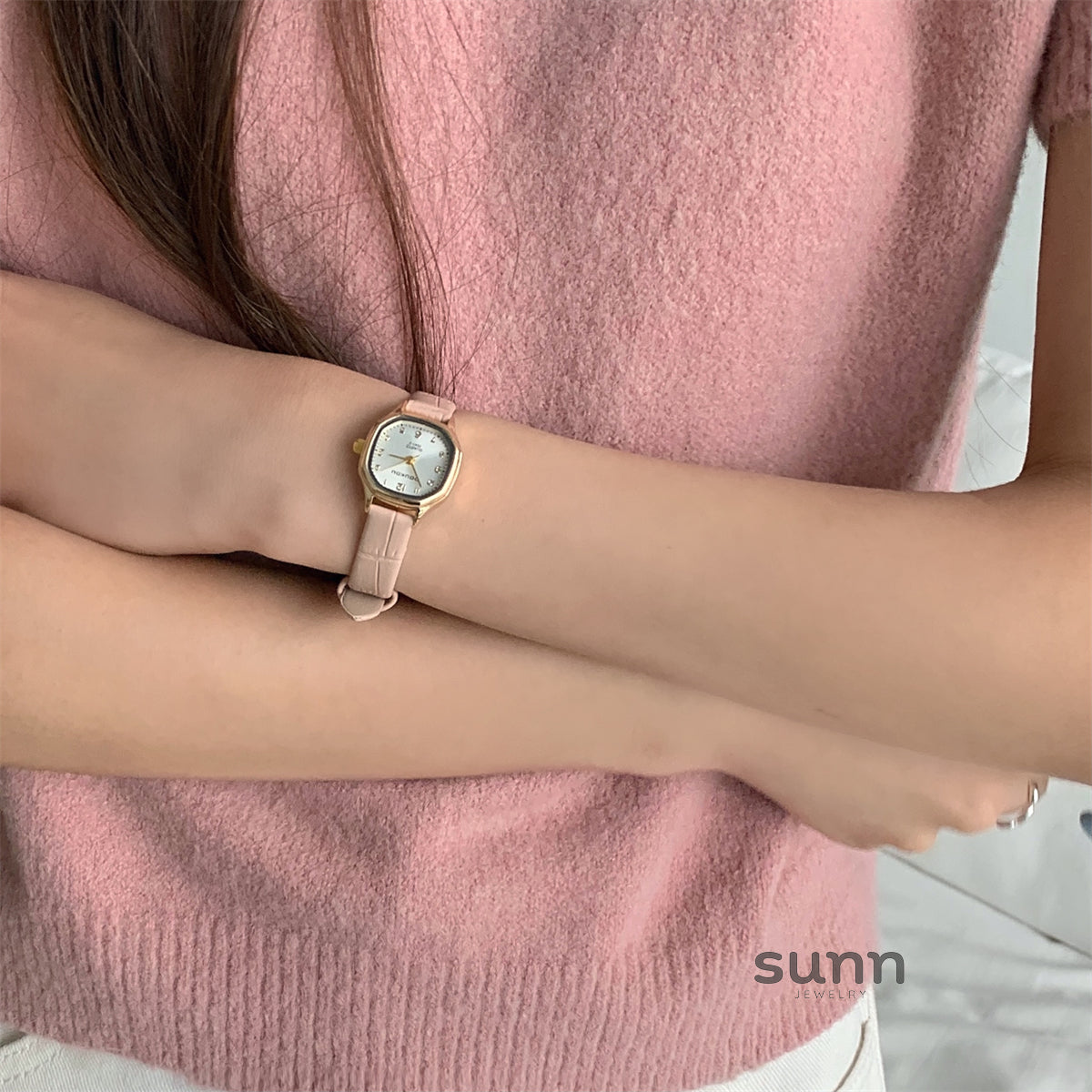 Kahli Minimalist Square Watch [FLB9HINN]