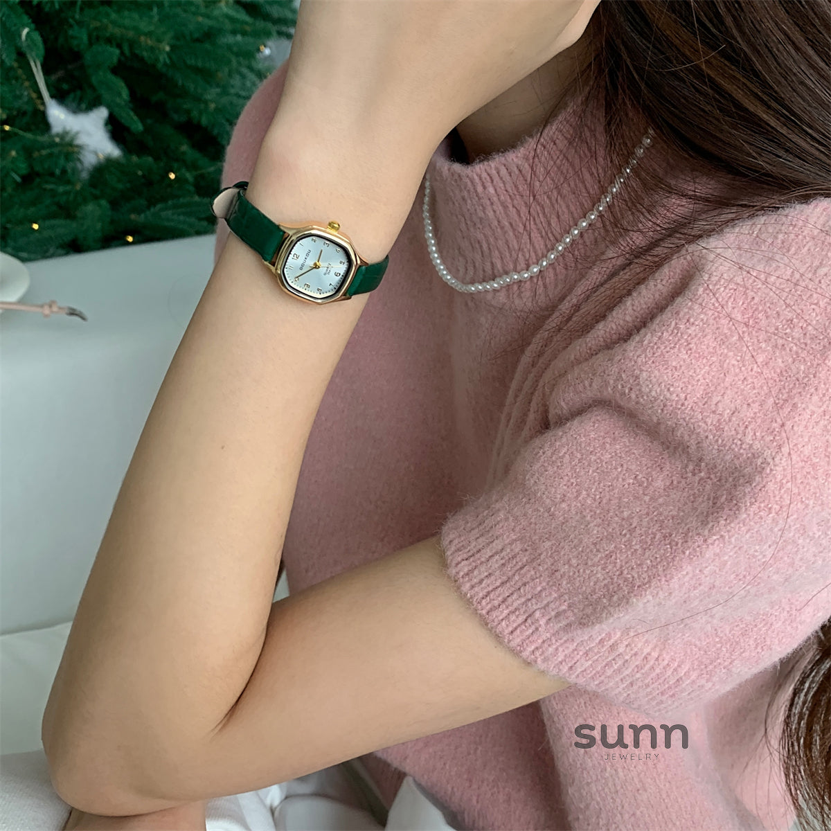 Kahli Minimalist Square Watch [0KXNIOBG]