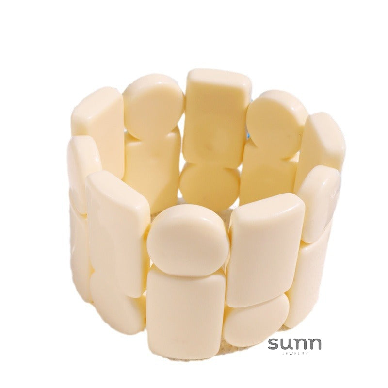 Kaia Sculptural Resin Bracelet [WOG5FPW3]