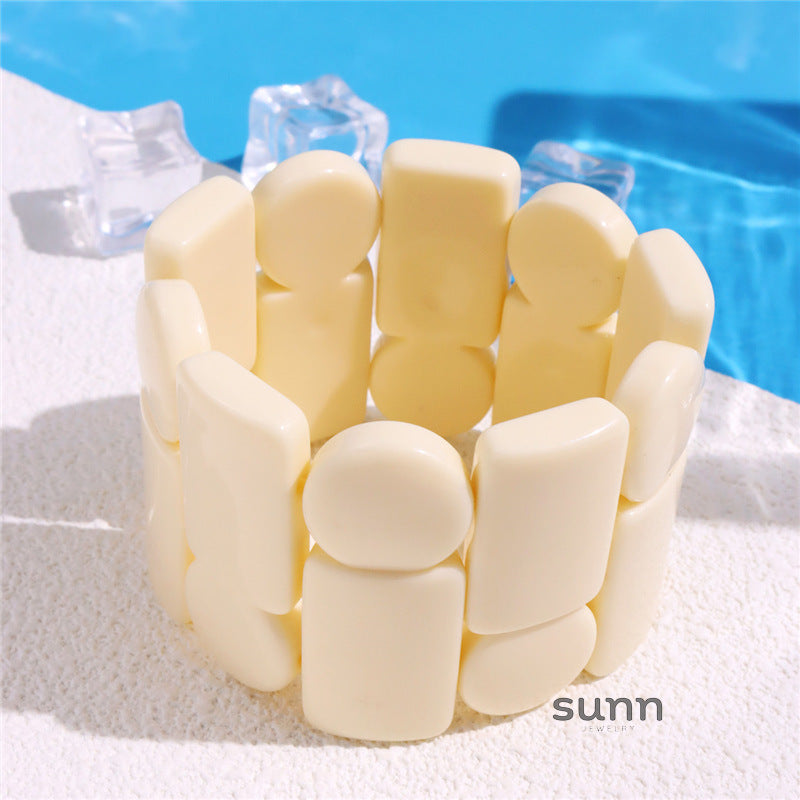 Kaia Sculptural Resin Bracelet [U5WDPQF2]