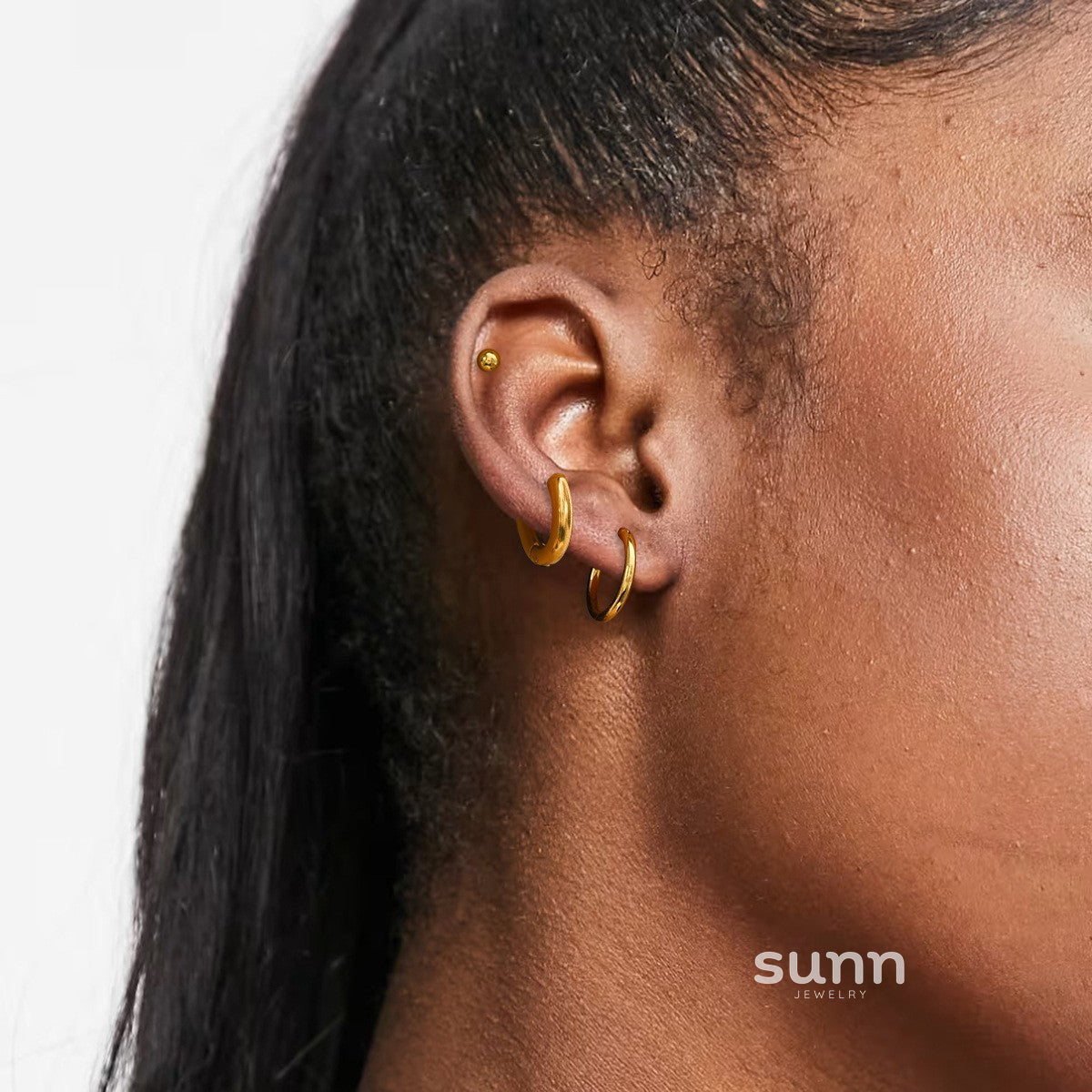 Kaiah Three-Pair Earring Set [A7GMJTLW]