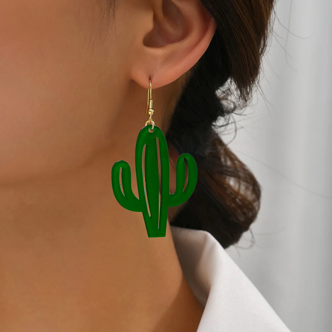 Kaiden Cactus Dangle Earrings