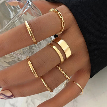 Kailea Stackable Joint Ring Set [0Z2PWJHE]