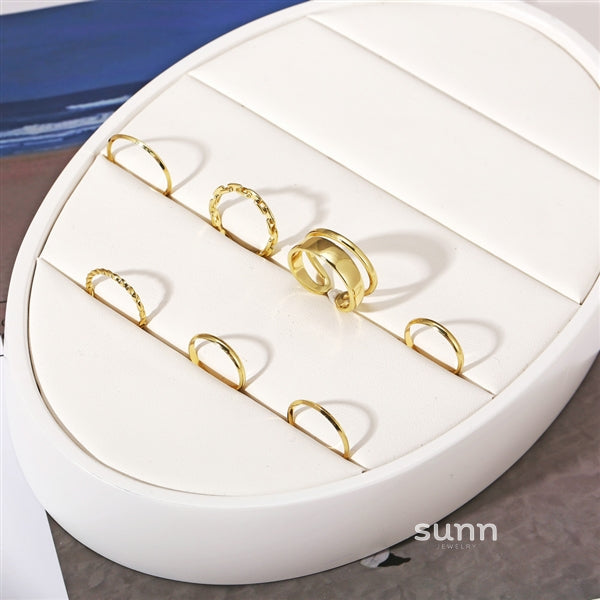 Kailea Stackable Joint Ring Set [76UV303M]