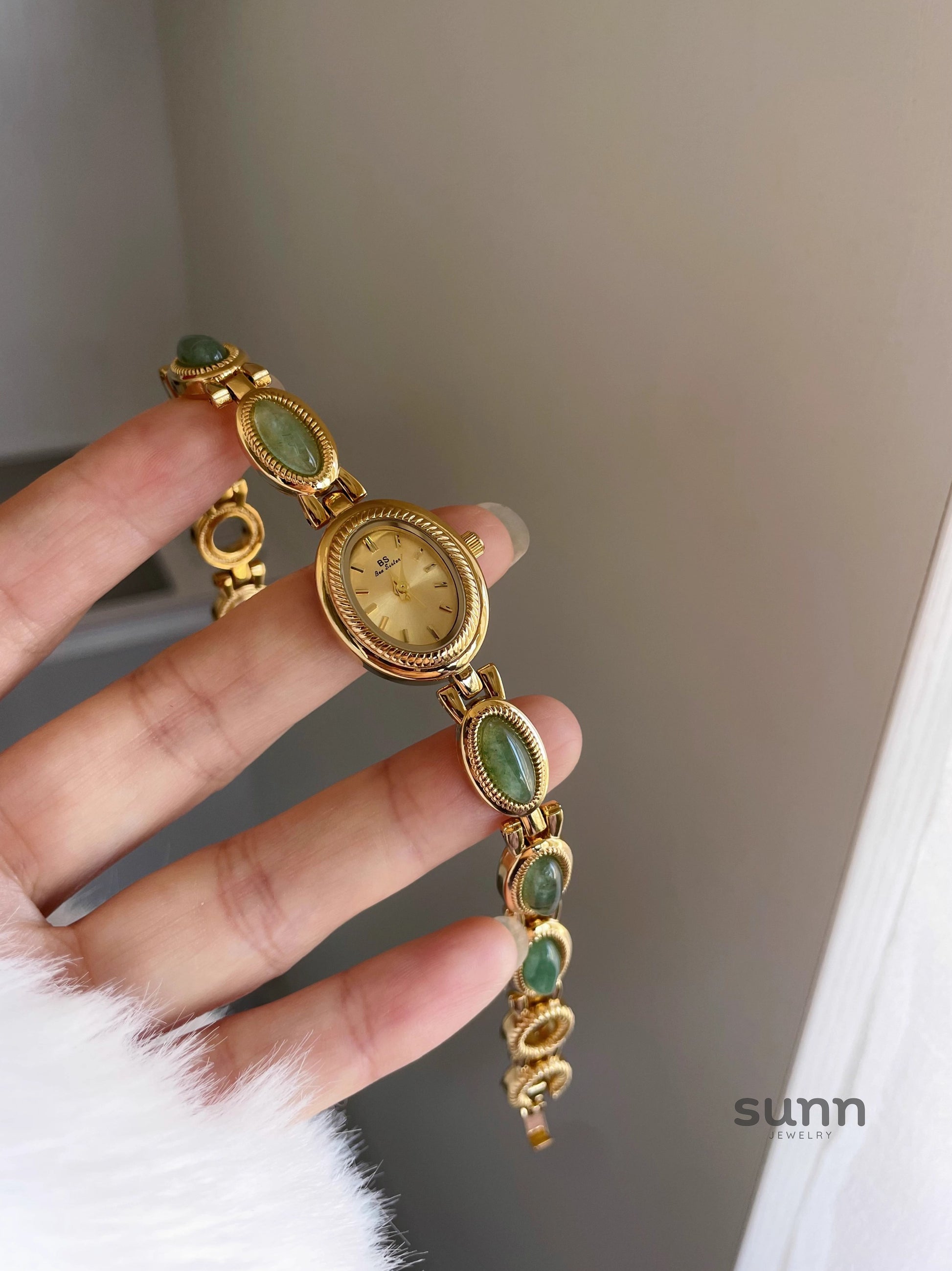 Kaizley Jade Bracelet Watch