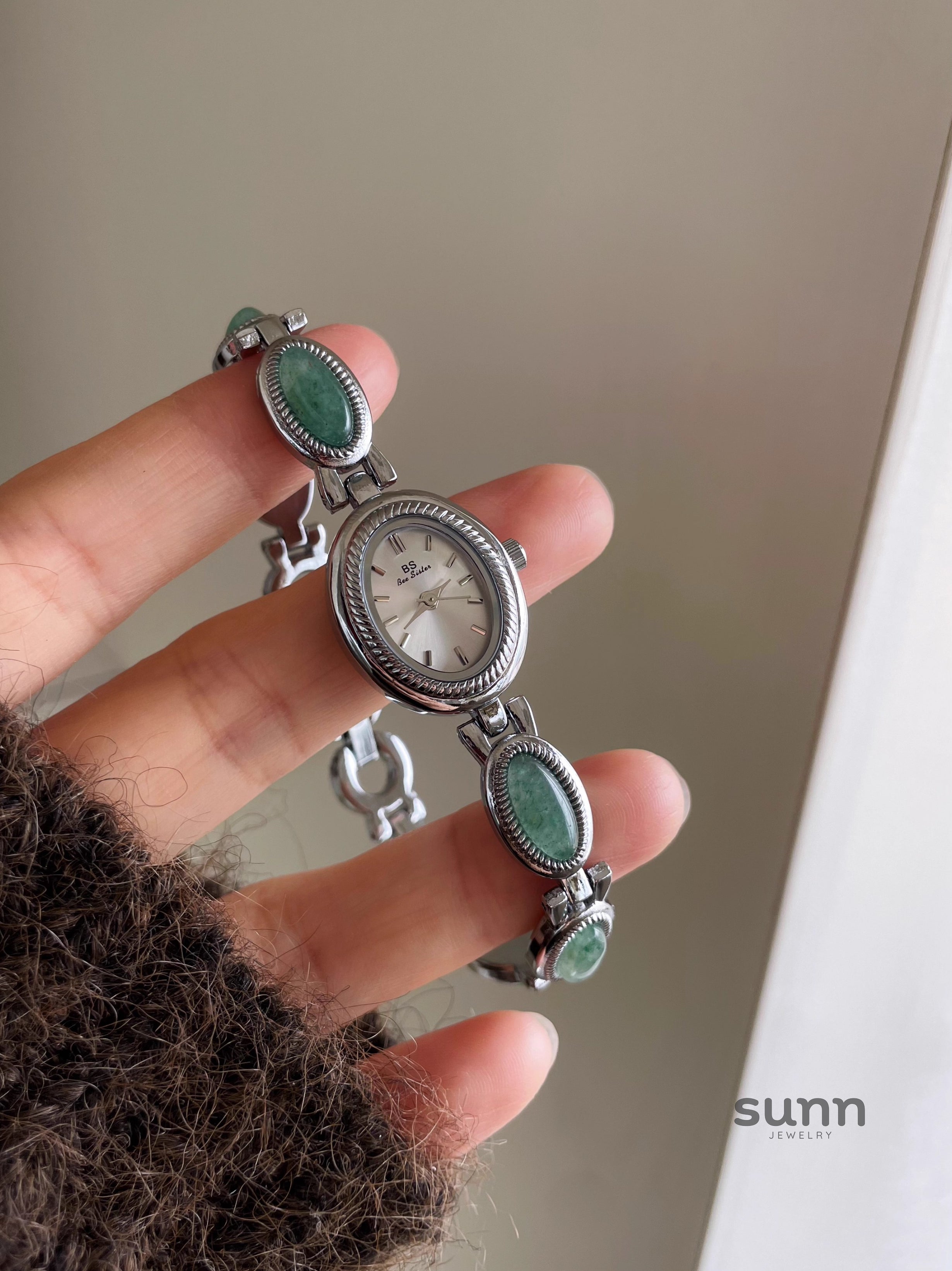 Kaizley Jade Bracelet Watch