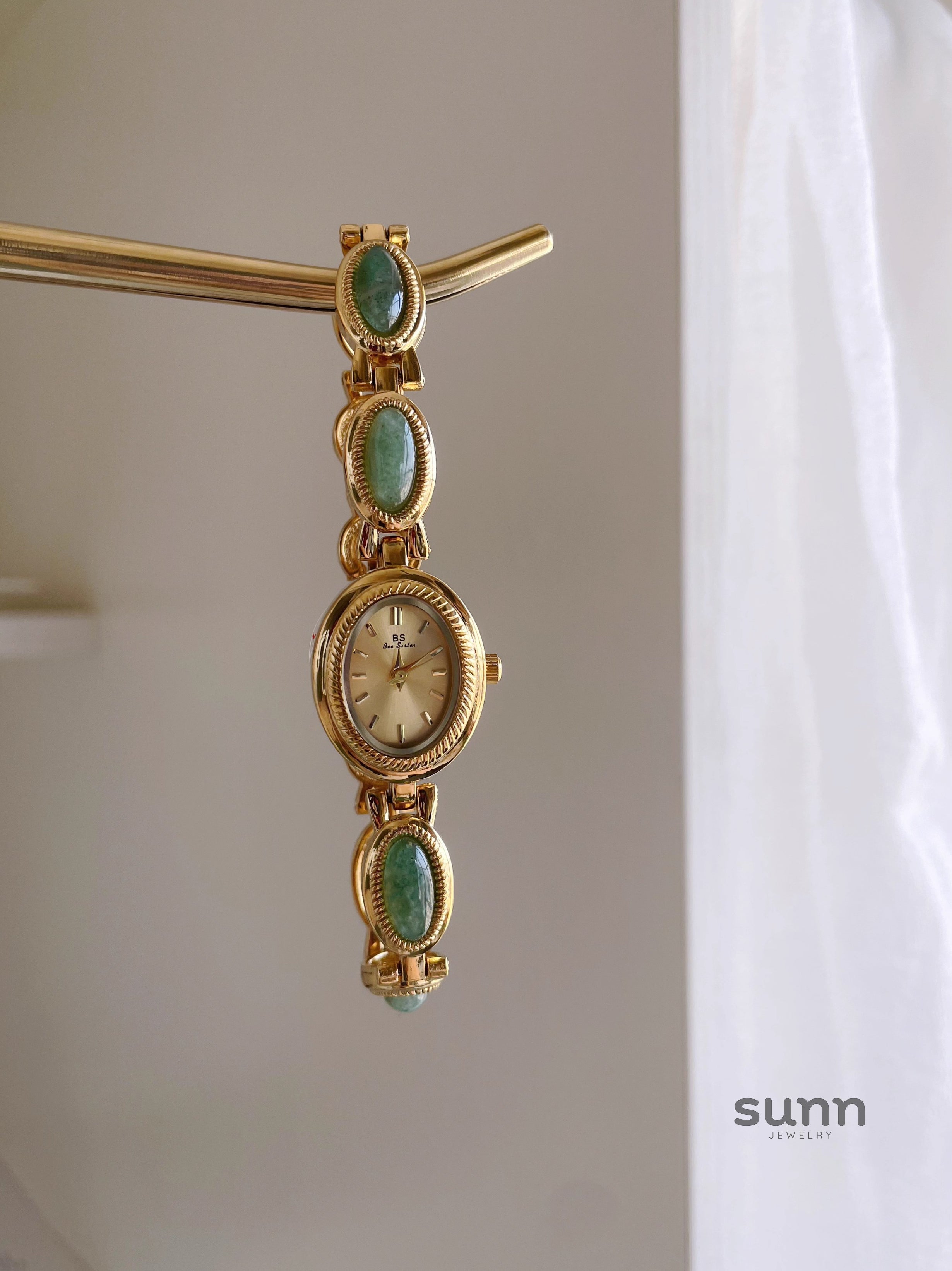 Kaizley Jade Bracelet Watch