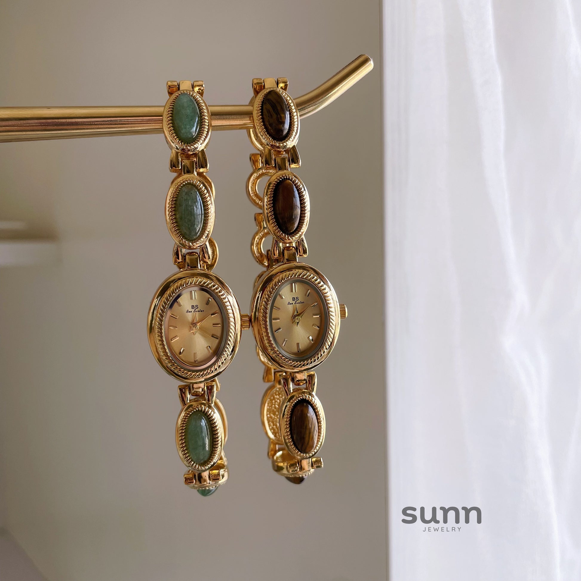 Kaizley Jade Bracelet Watch