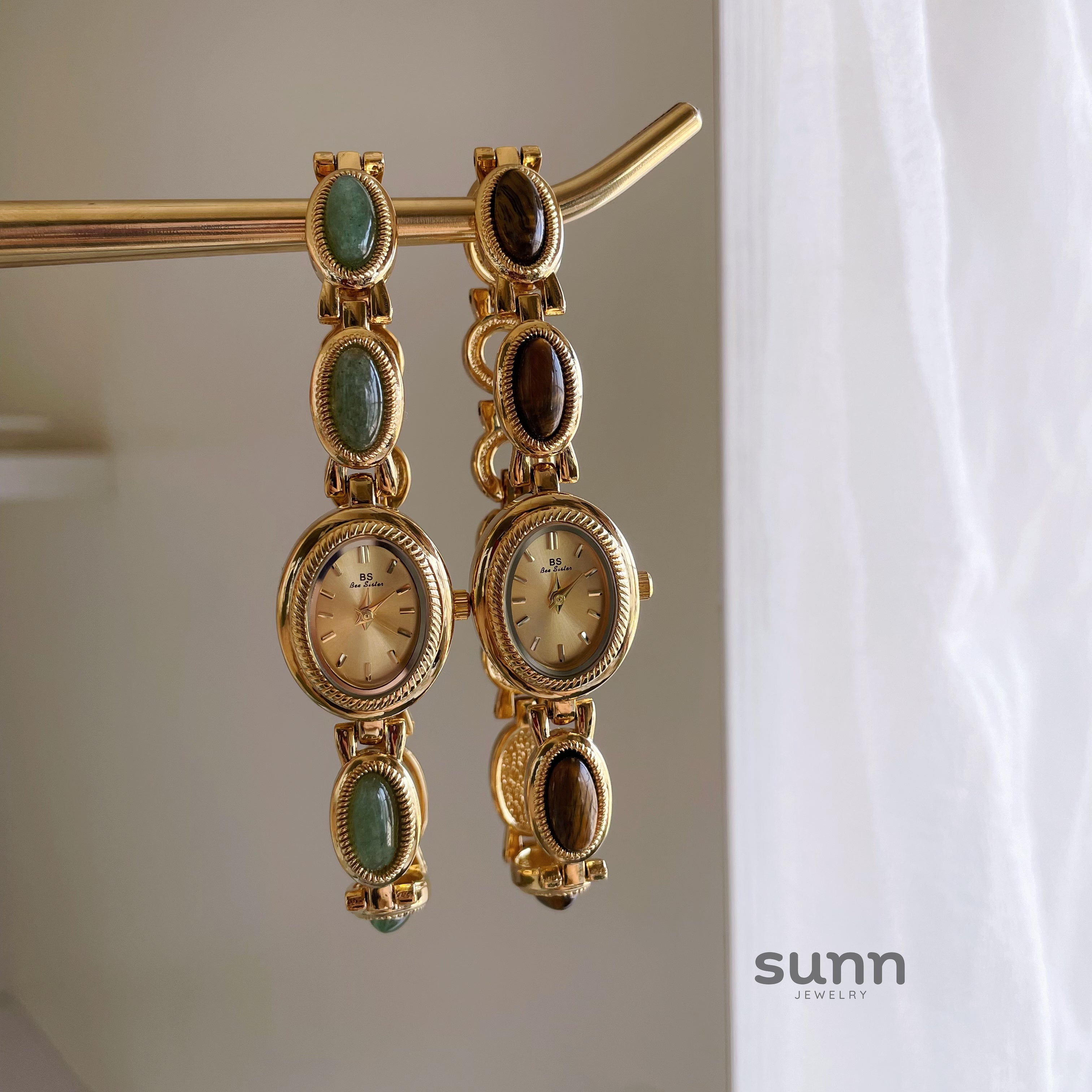 Kaizley Jade Bracelet Watch