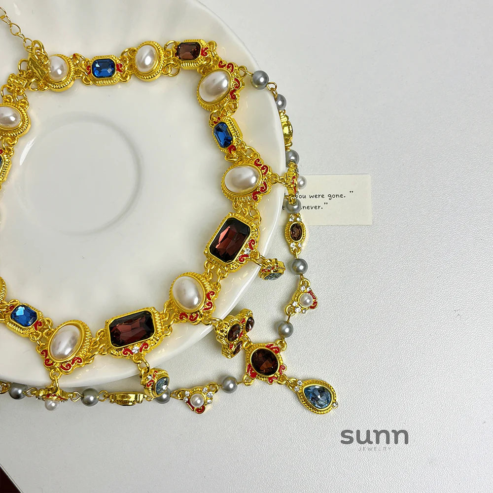 Kaleah Baroque Pearl Necklace
