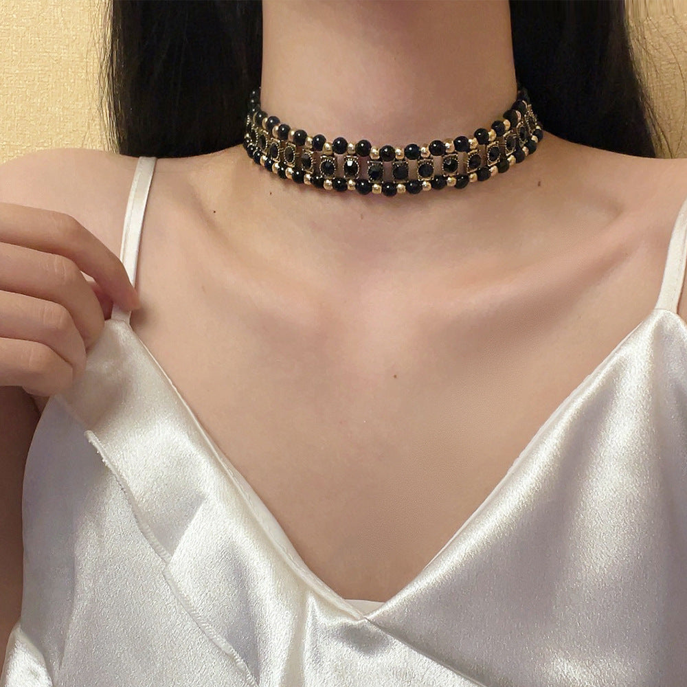 Kaleah Baroque Zircon Choker [6Y8ZN81U]