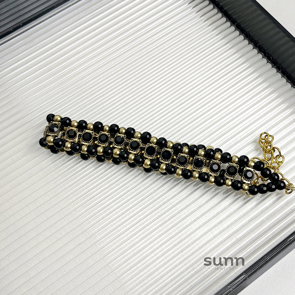 Kaleah Baroque Zircon Choker [V01SXO9B]