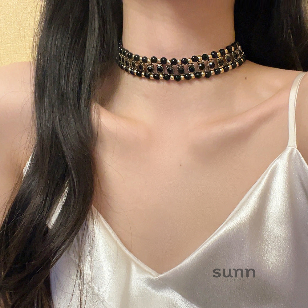 Kaleah Baroque Zircon Choker [6Y8ZN81U]