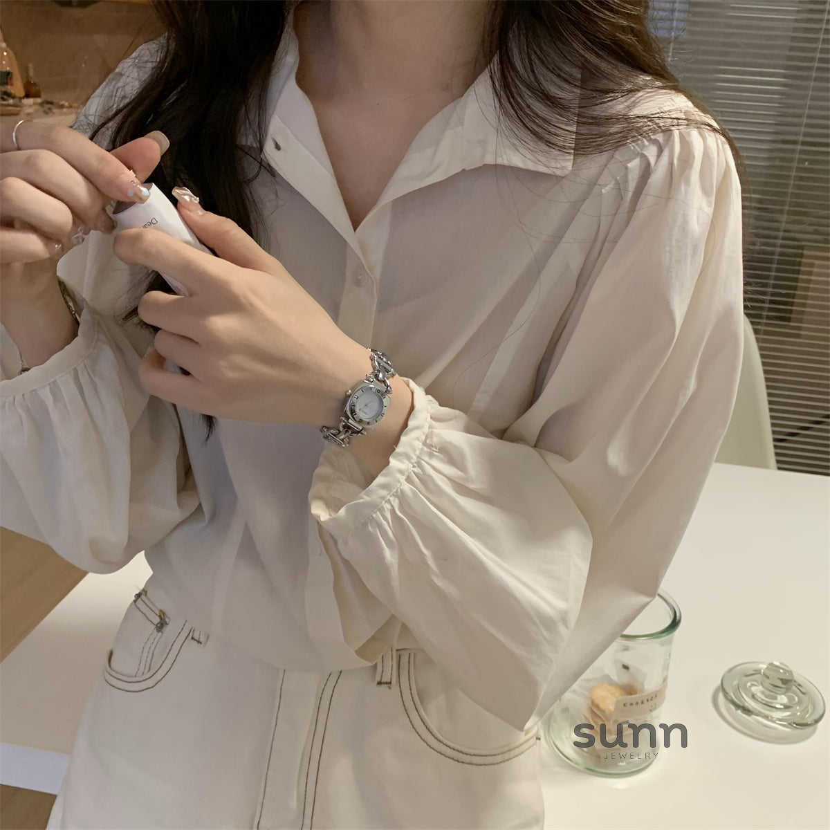 Kaleah Delicate Chain Watch [BA7RJB0B]