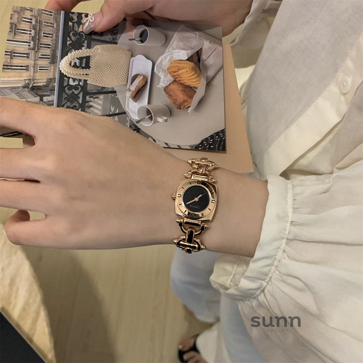 Kaleah Delicate Chain Watch [GVHK0B7B]