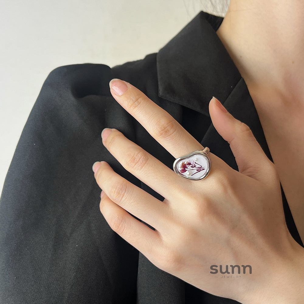Kalena Tweed Rose Ring [4TFBX2XW]