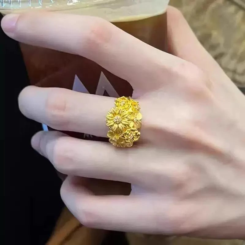 Kali Ornate Bloom Ring