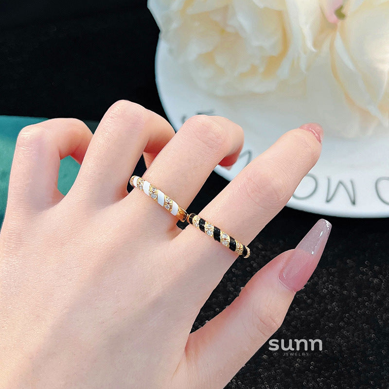 Kaliah Glaze Stackable Ring [WO43SK04]
