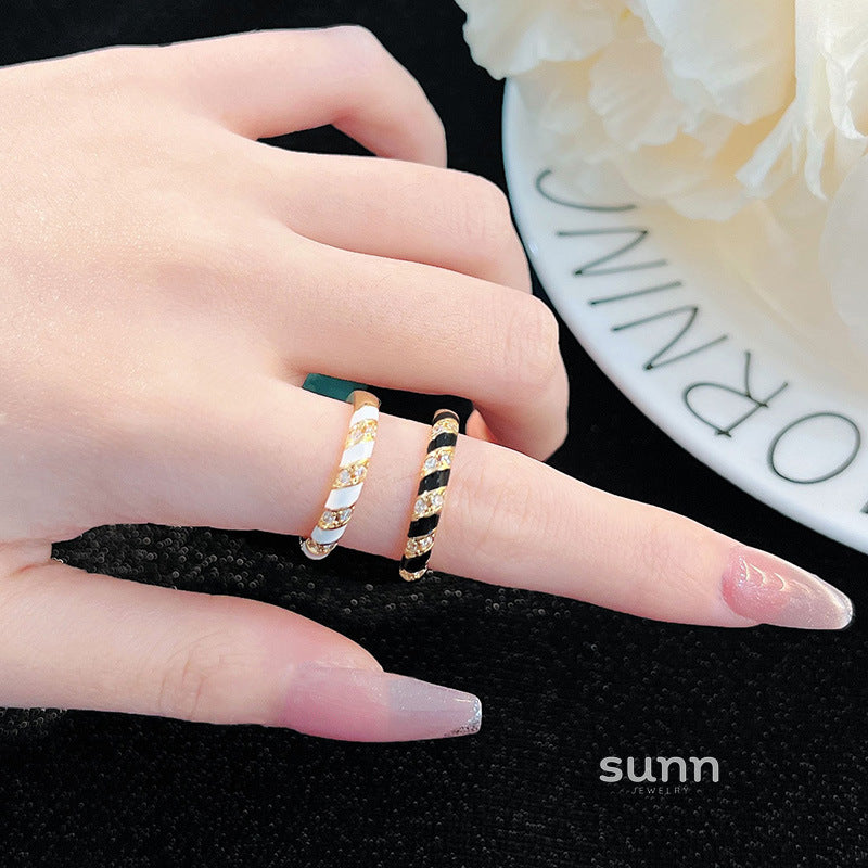 Kaliah Glaze Stackable Ring [NK97739R]