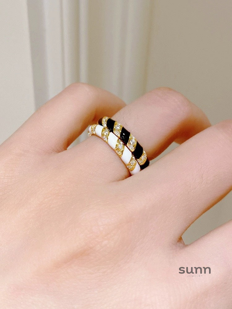 Kaliah Glaze Stackable Ring [KRYTVB17]
