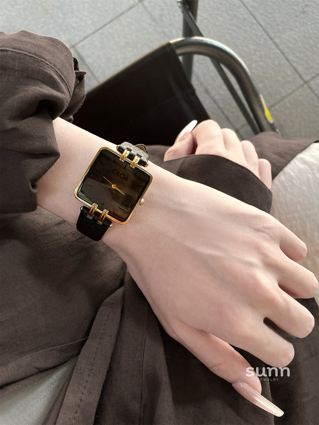 Kalise Petite Square Watch [KUX815J6]