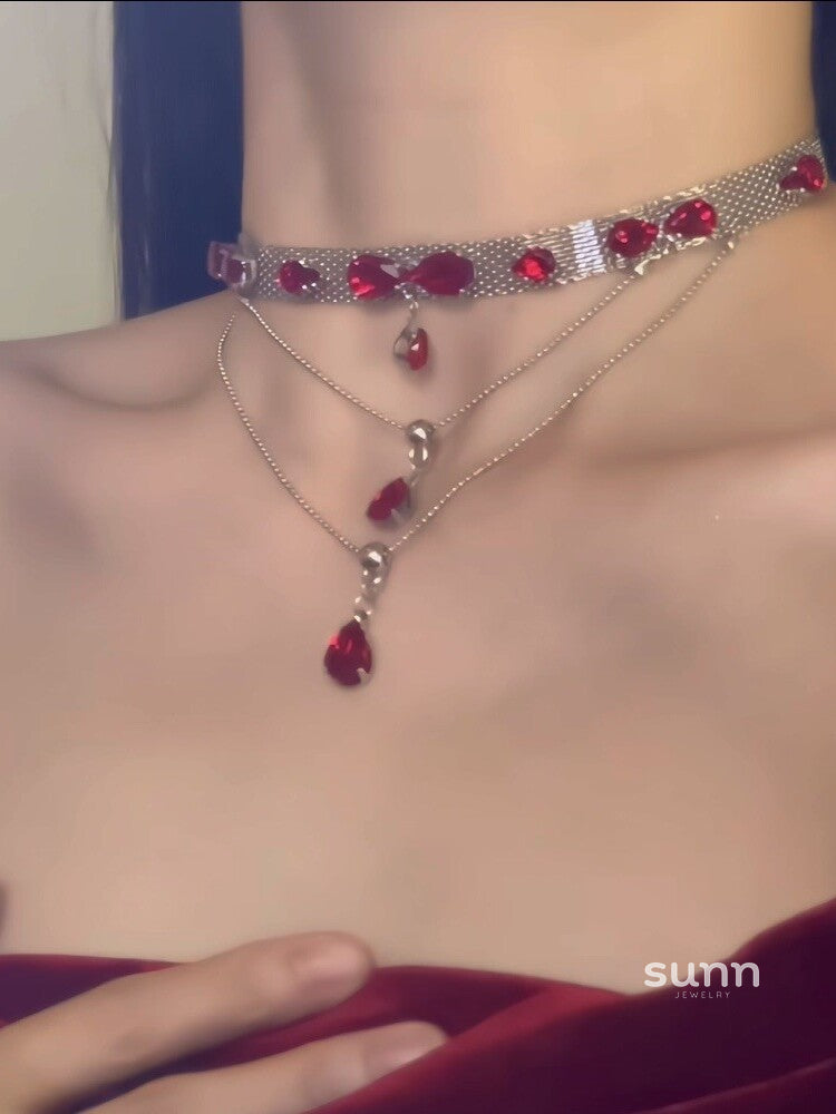 Kalyn Layered Zircon Necklace [8HVB4AIC]