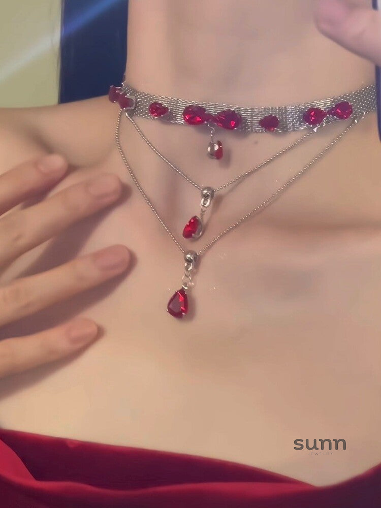 Kalyn Layered Zircon Necklace [NTPOKTZR]