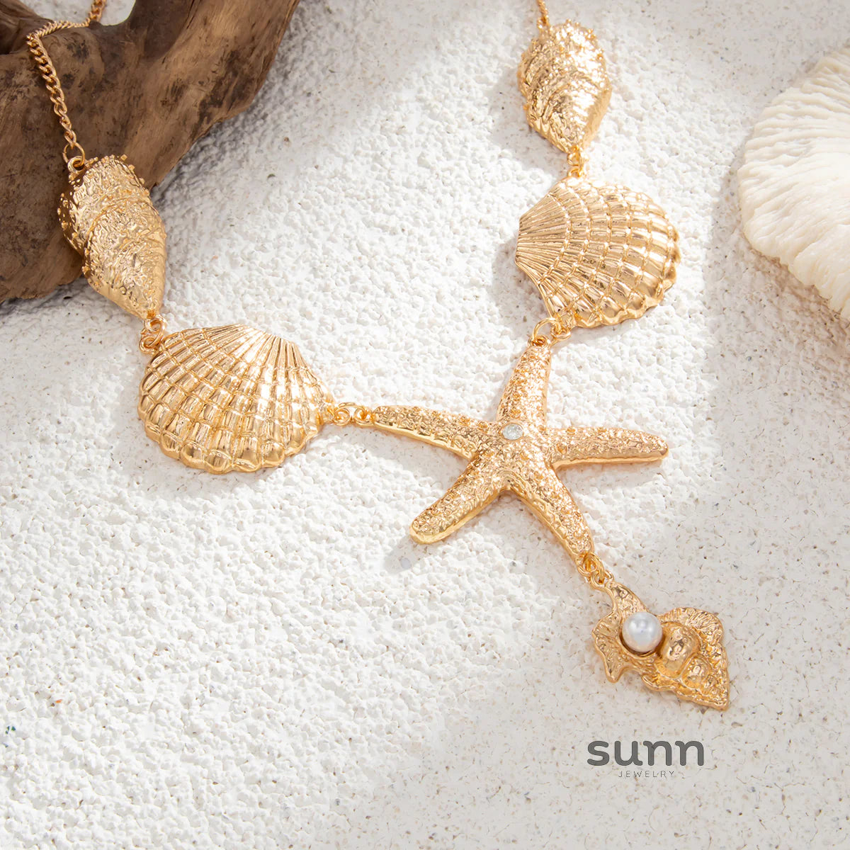 Kambri Ocean Starfish Necklace