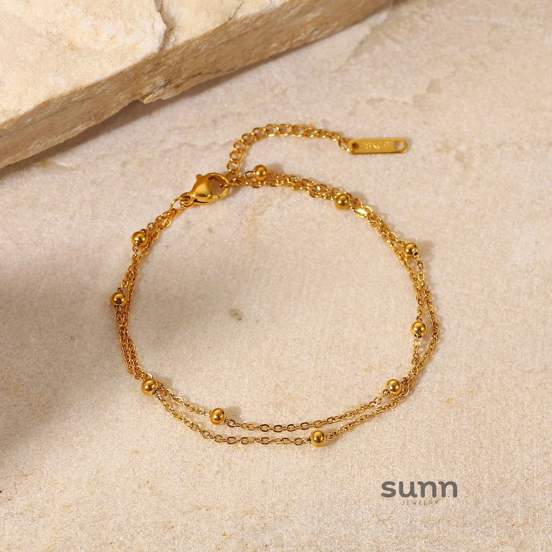 Kamdyn Layered Bead Bracelet