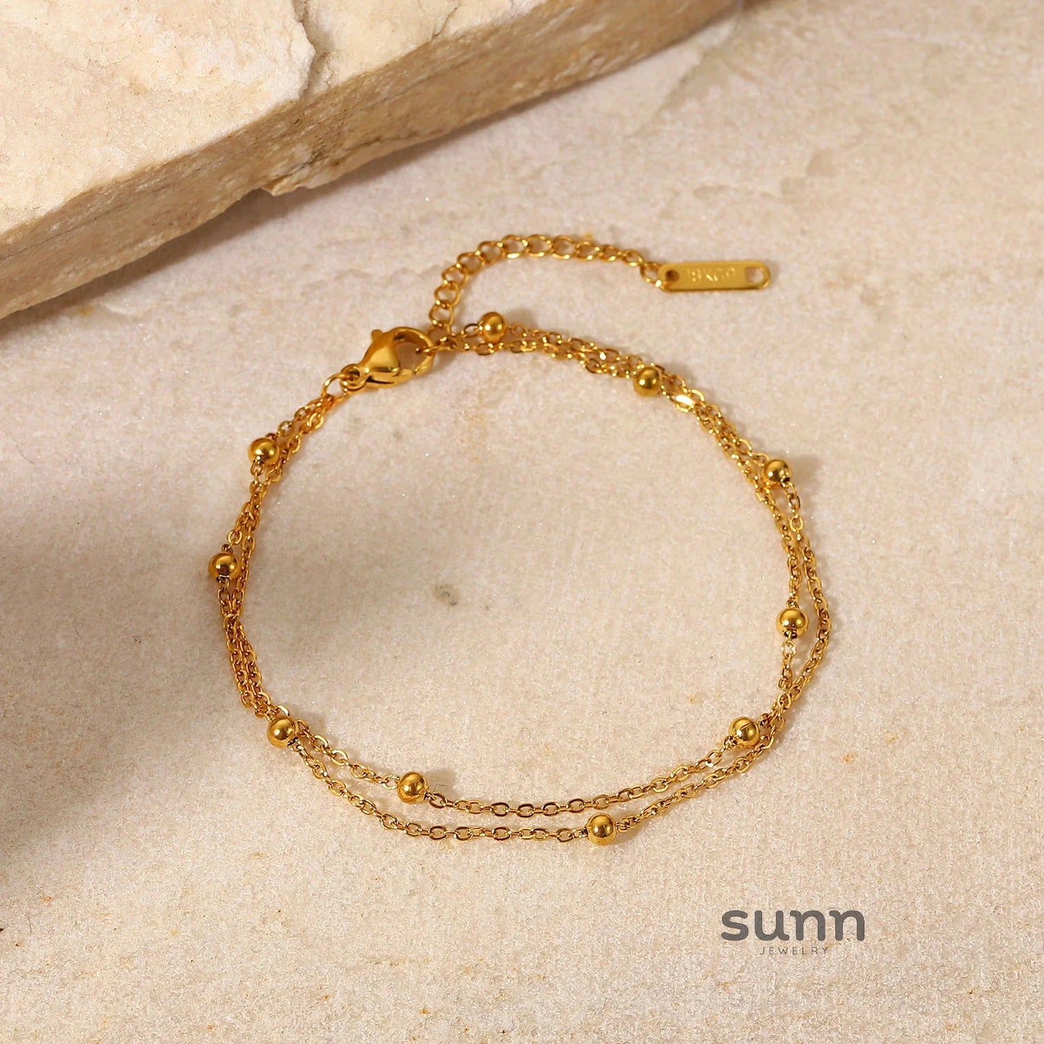 Kamdyn Layered Bead Bracelet