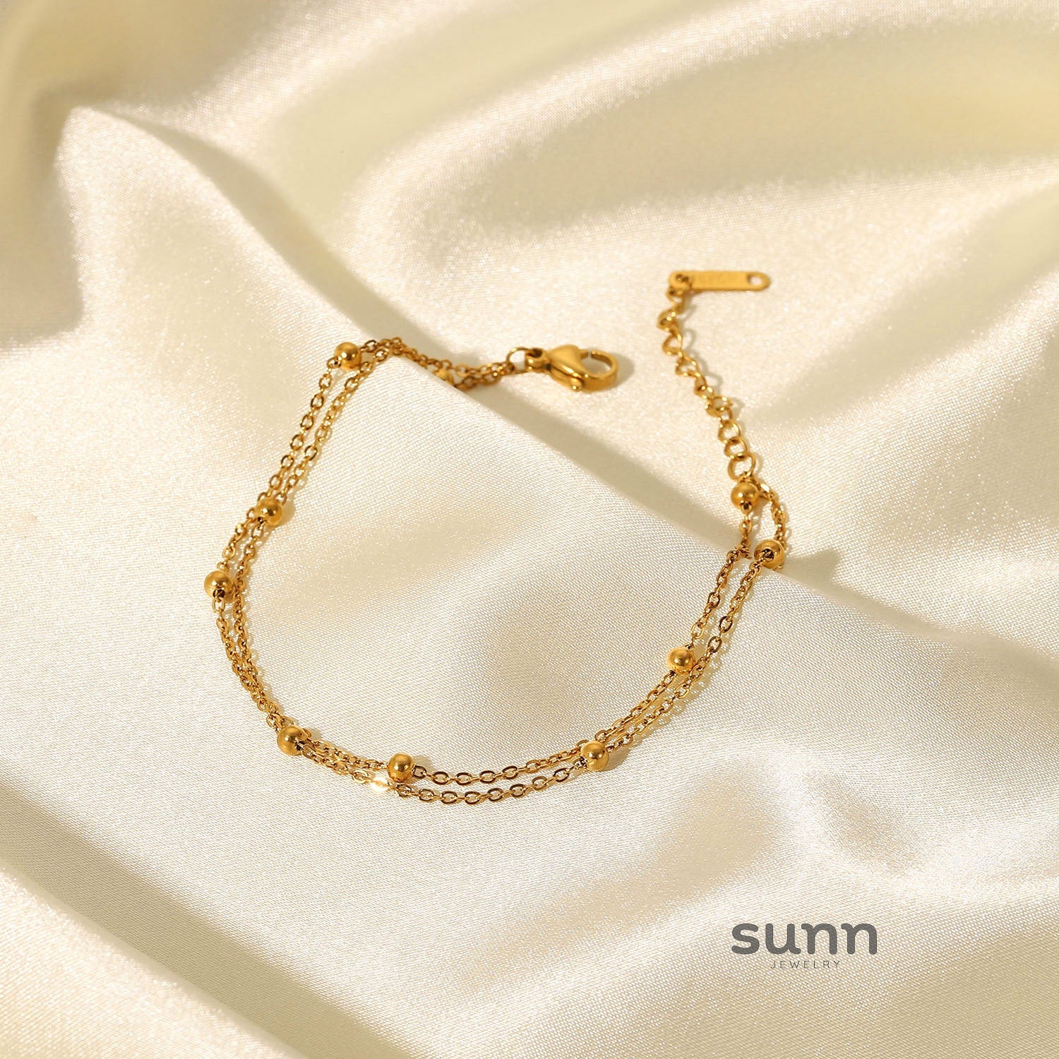 Kamdyn Layered Bead Bracelet