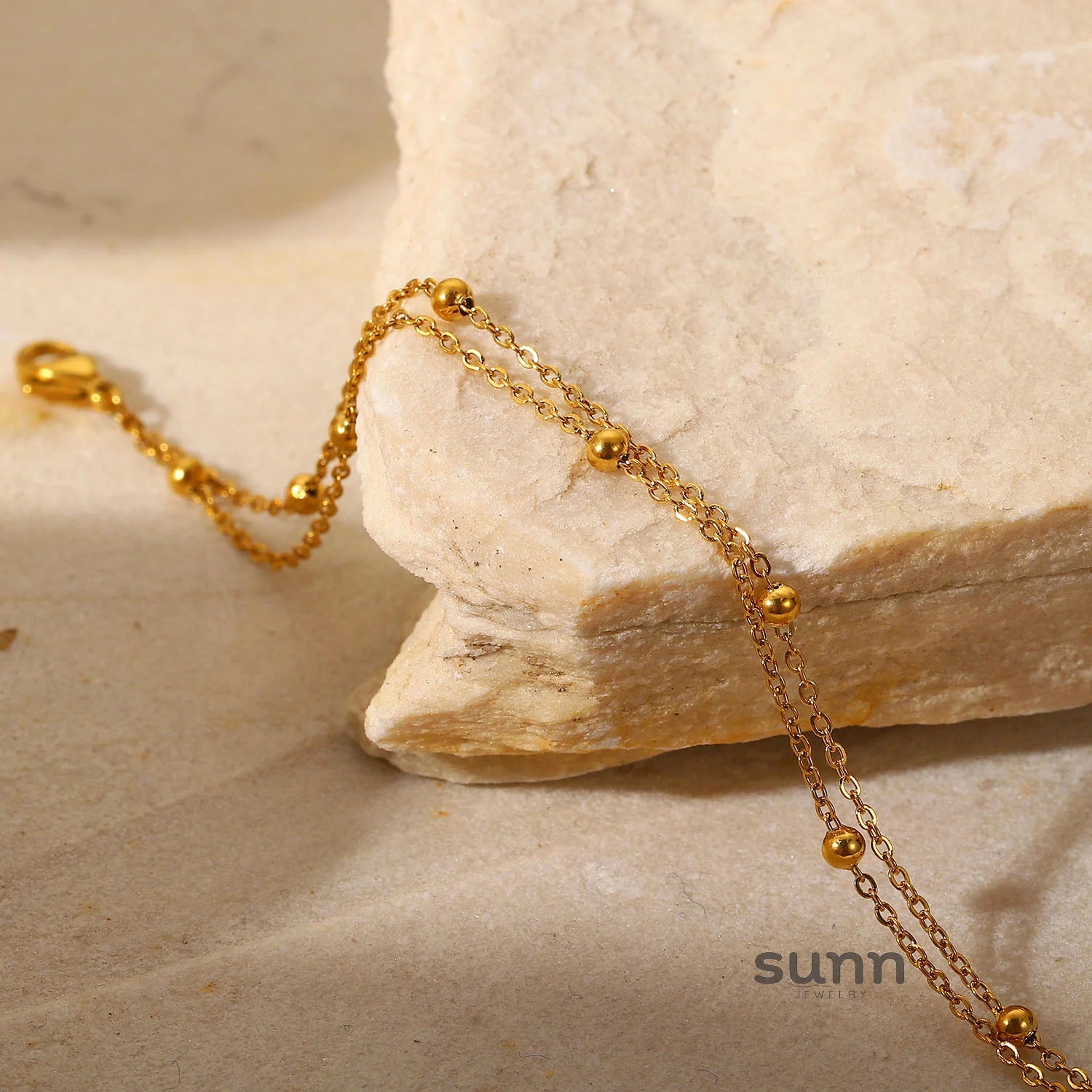 Kamdyn Layered Bead Bracelet
