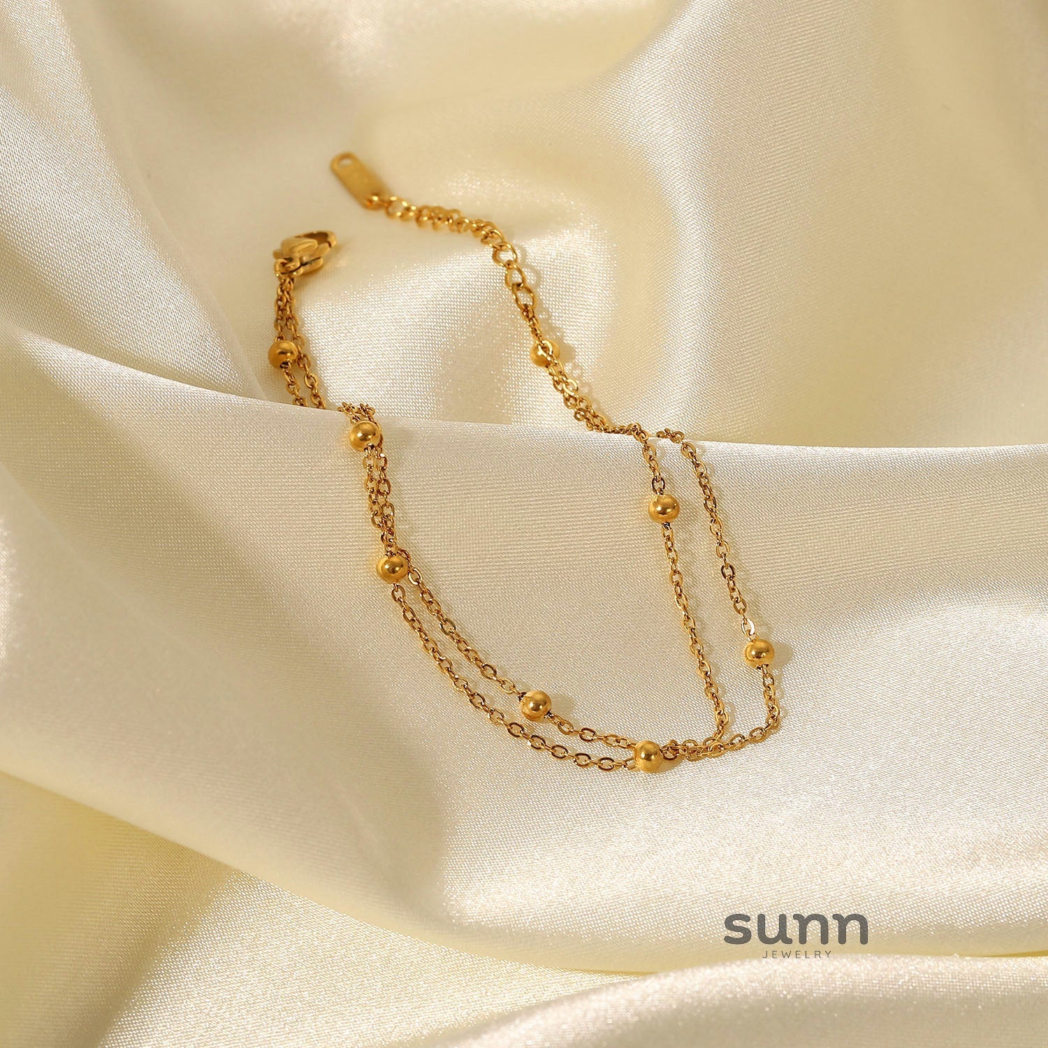 Kamdyn Layered Bead Bracelet