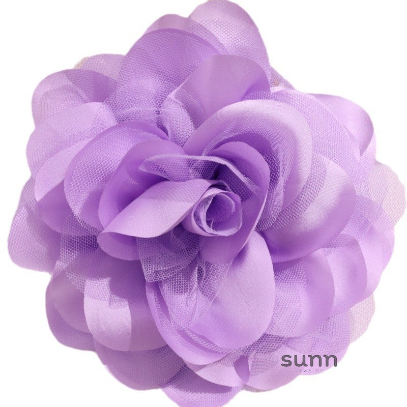 Kameron Oversized Flower Brooch [WKJSPFSN]