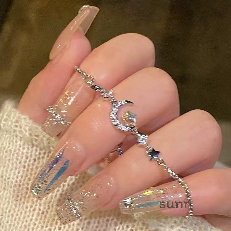 Kamia Delicate Star Moon Bracelet [WZPQ21ZX]