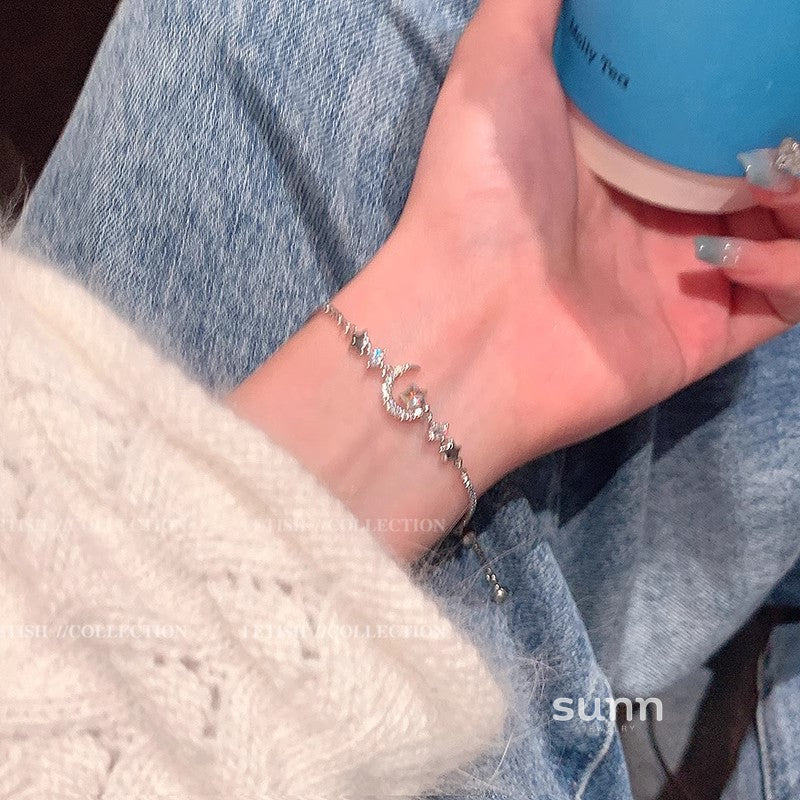 Kamia Delicate Star Moon Bracelet [TWO5M0SW]