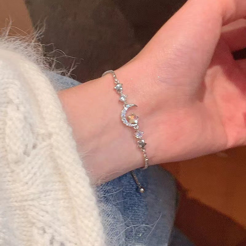 Kamia Delicate Star Moon Bracelet [OJZBA9X8]